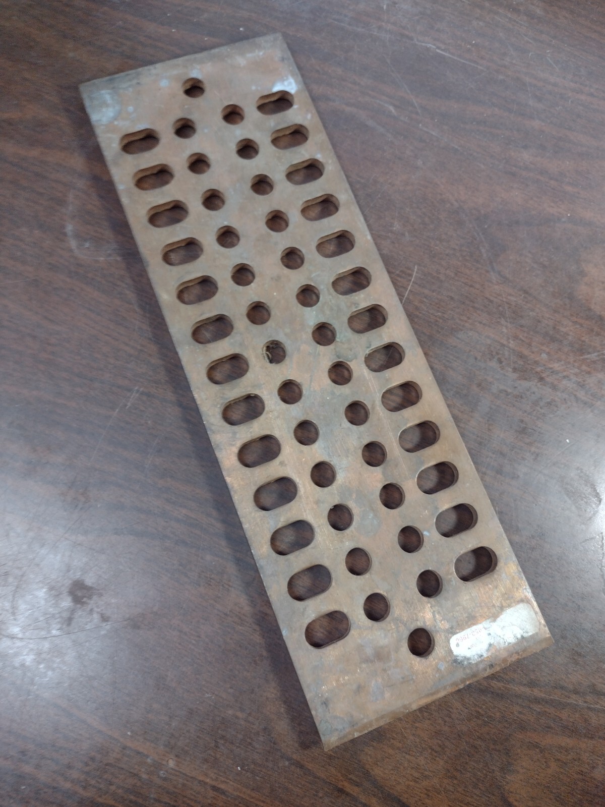 allG COPPER GROUND BAR 1/4″ x 4″ x 12″ BUSBAR 3/8″ STUD HOLES NEW NO BOX