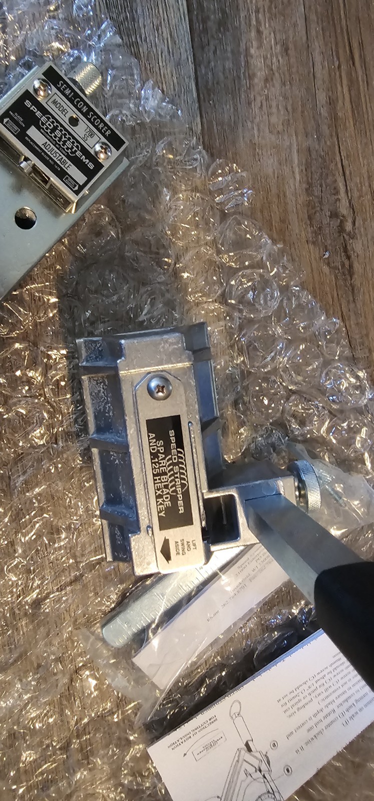 Speed Systems CPK-1 Cable Prep Kit MV HV Termination Tools 15kV 25kV Lineman