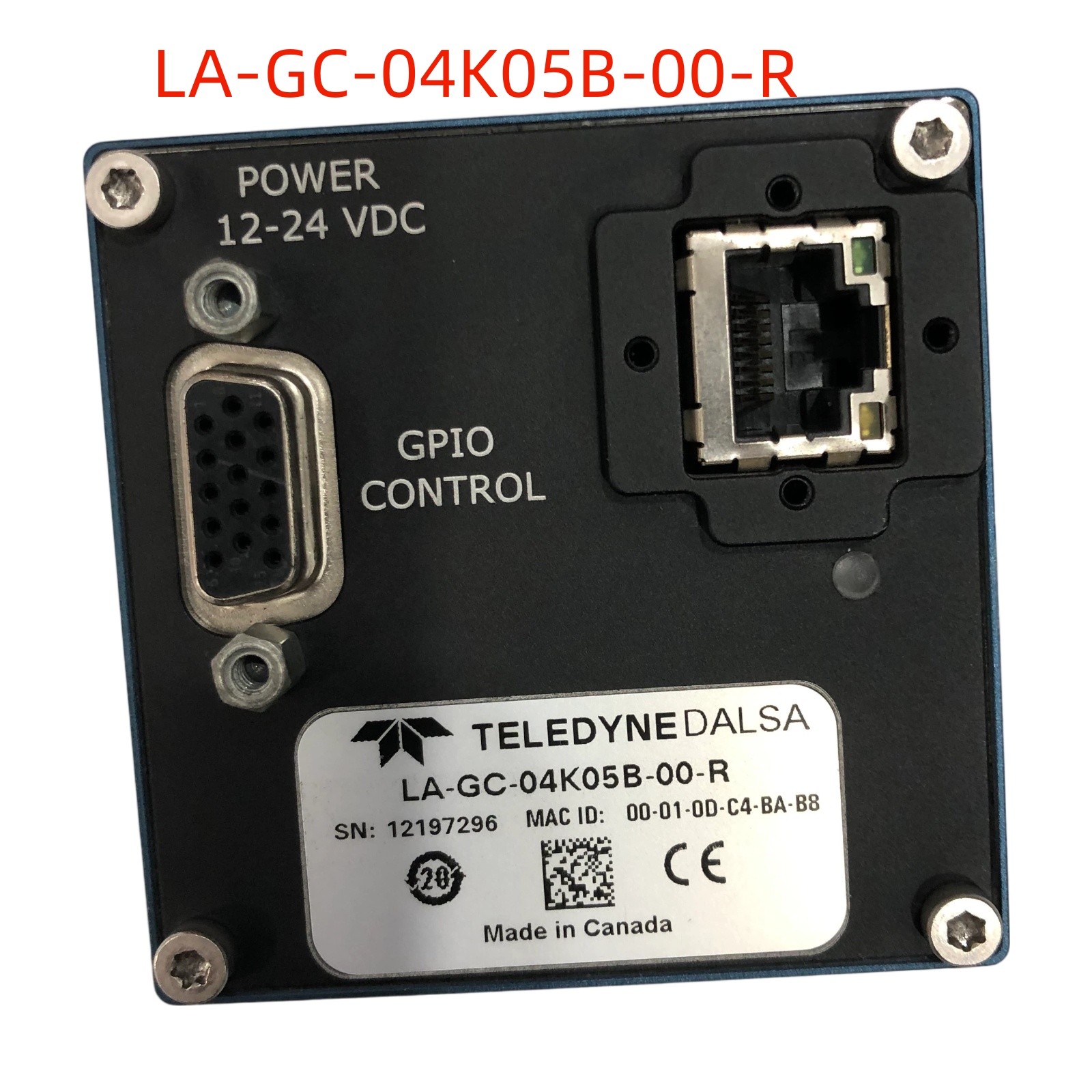 DALSA LA-GC-04K05B-00-R New Line Scan Camera