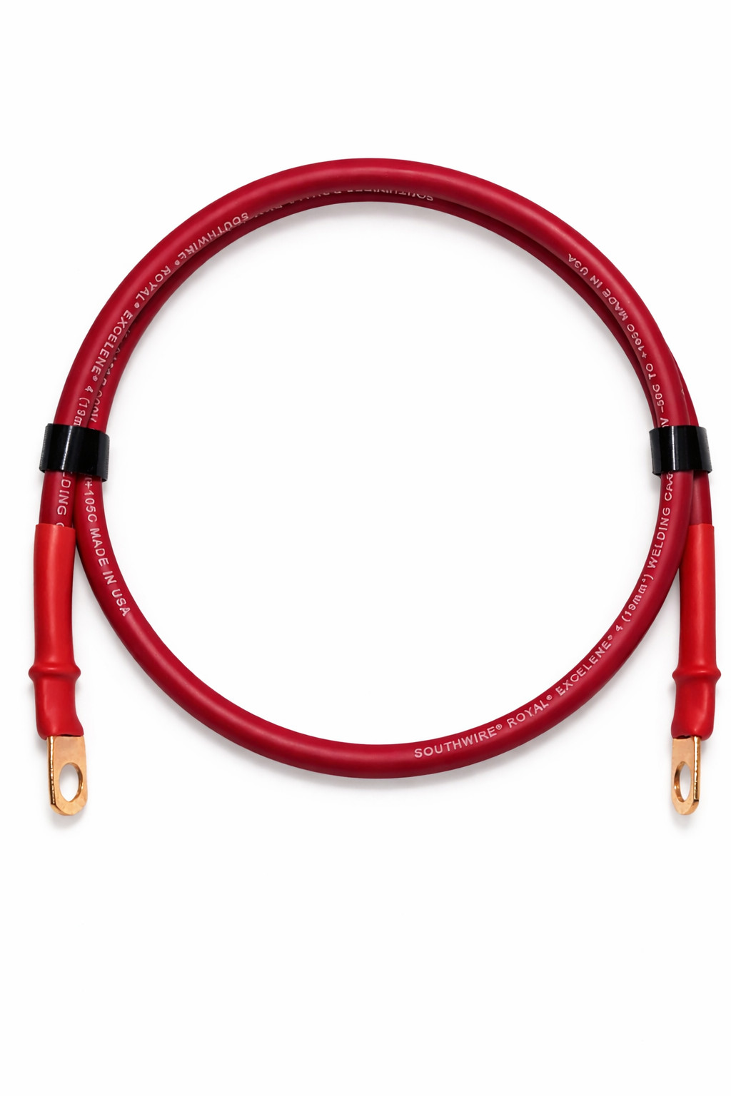 4 AWG Custom Battery Cable Pure Copper Welding Wire Car RV Solar Inverter Power