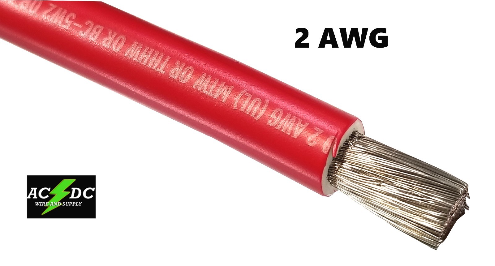 Battery Cable Marine Grade Tinned Copper 6, 4, 2 1 1/0 2/0 AWG PER Foot SGT