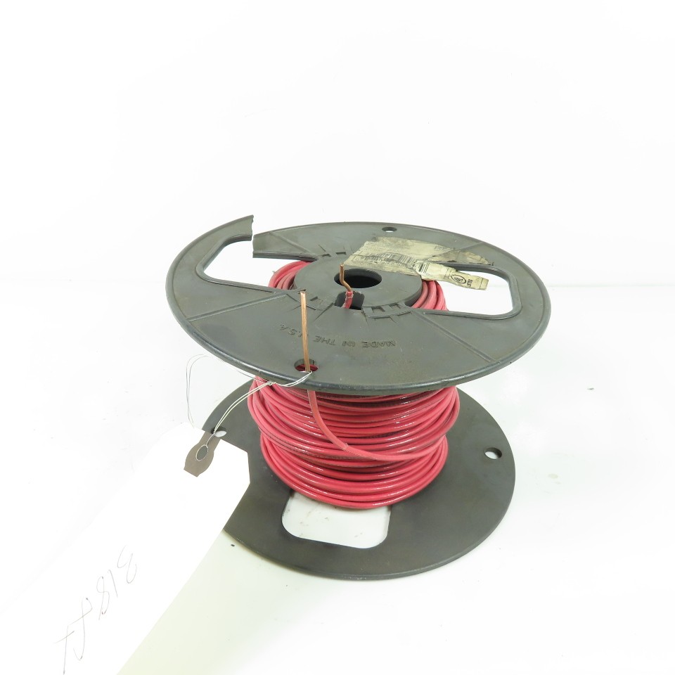 Cerro Vinylon 14AWG THHN/THWN/AWM Red Solid Copper Wire 600V 318′