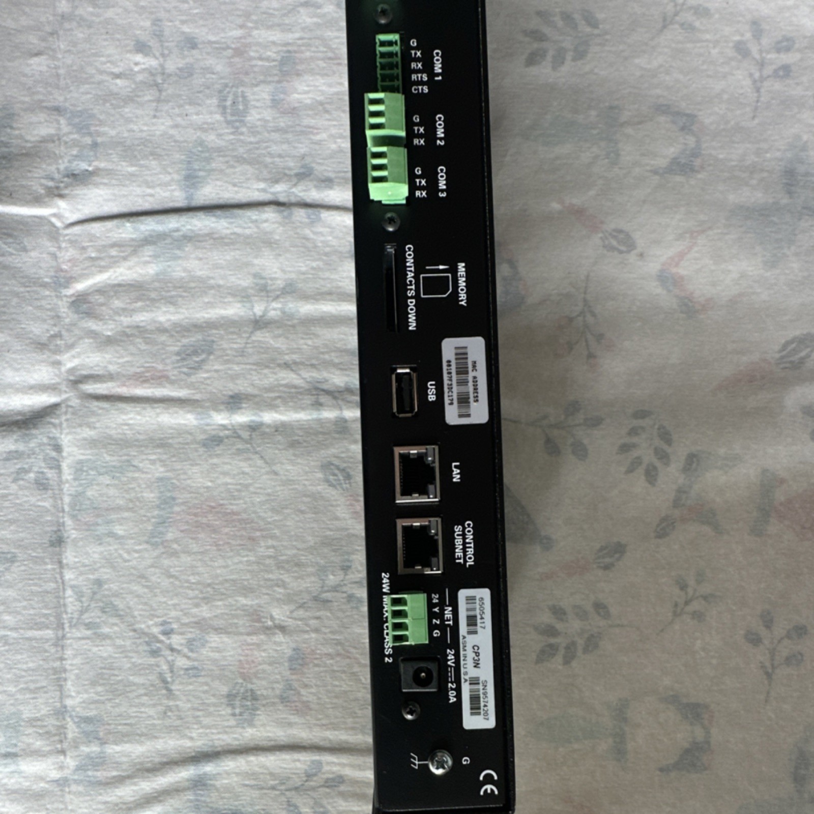 Crestron CP3N Advanced Control Processor 3-Series Automation Controller. No PS