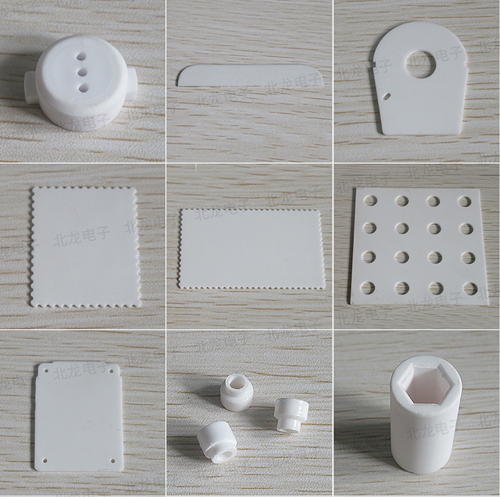 99% Alumin Aluminum Oxide Ceramic Square Plate Sheet High Temperature Resistance