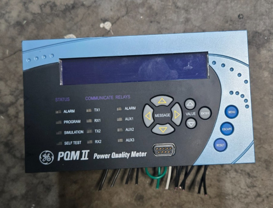 GE PQM II-T20-C-A Power Quality Meter