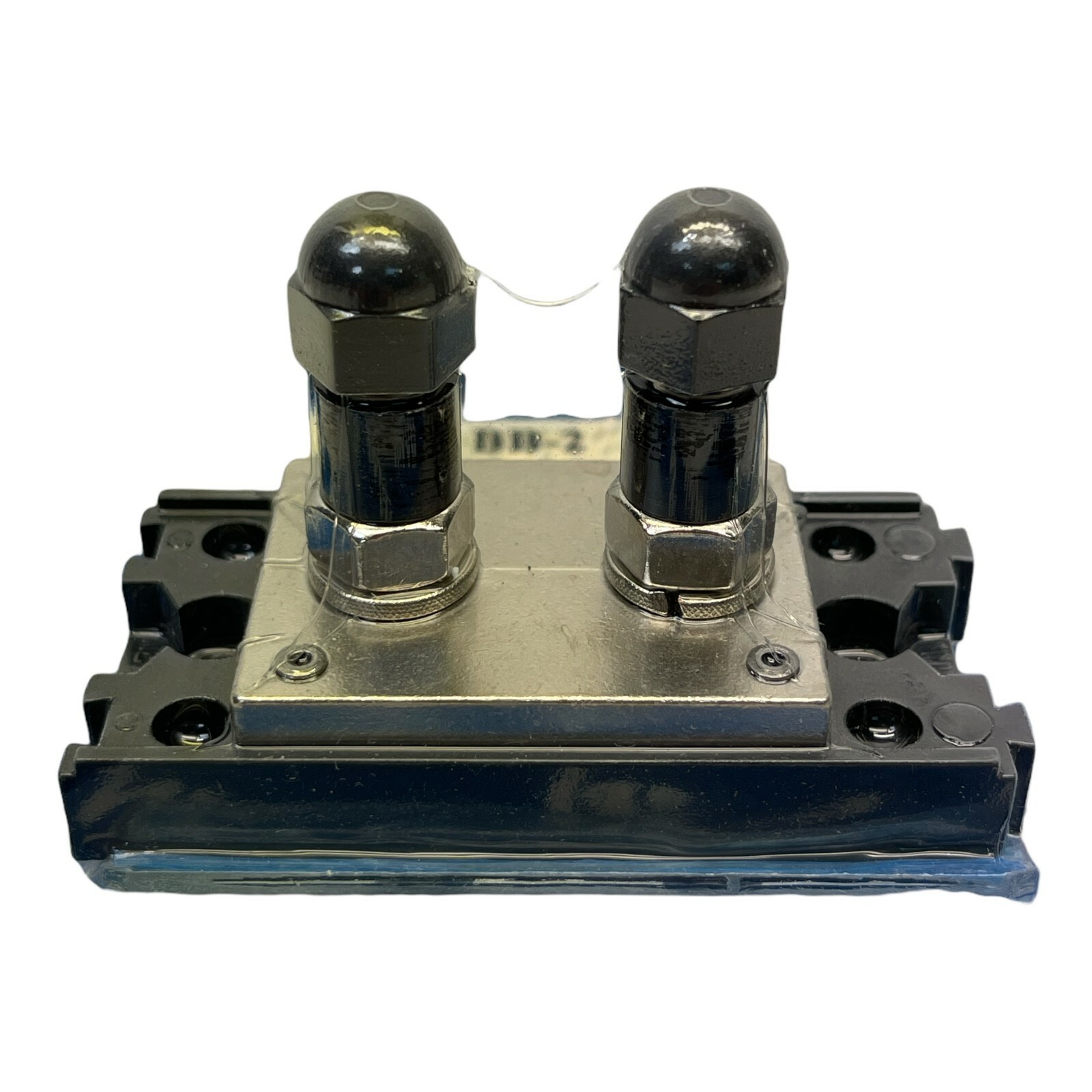 NEWMAR BB-2 BUS BAR 2-STUD w/INSUL CVR 500 AMP NEW/UNUSED SURPLUS