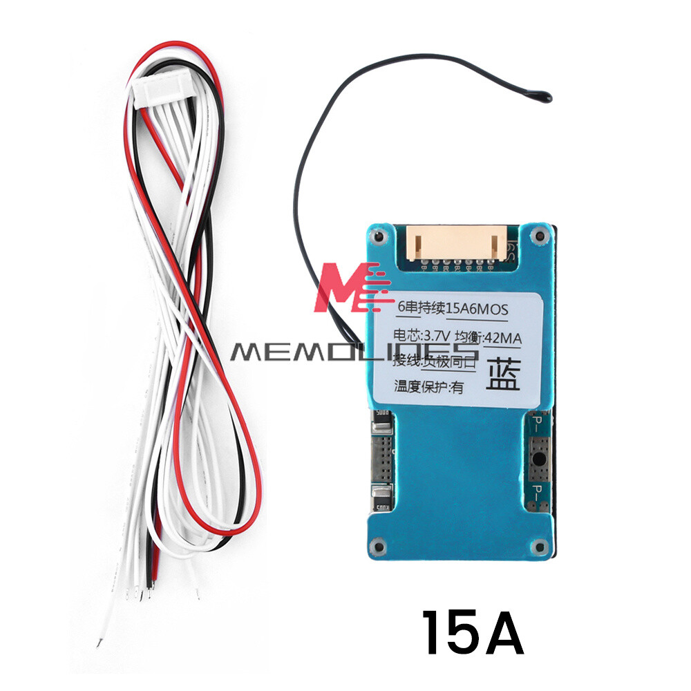 Li-ion Battery 6S Balanced Charge Board Equalizer With Temperature Protection