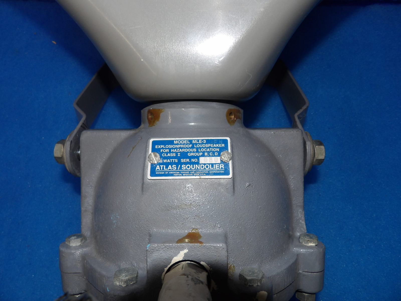 Atlas Sound Model MLE-3 Explosion-Proof Loudspeaker + 1 Year Warranty
