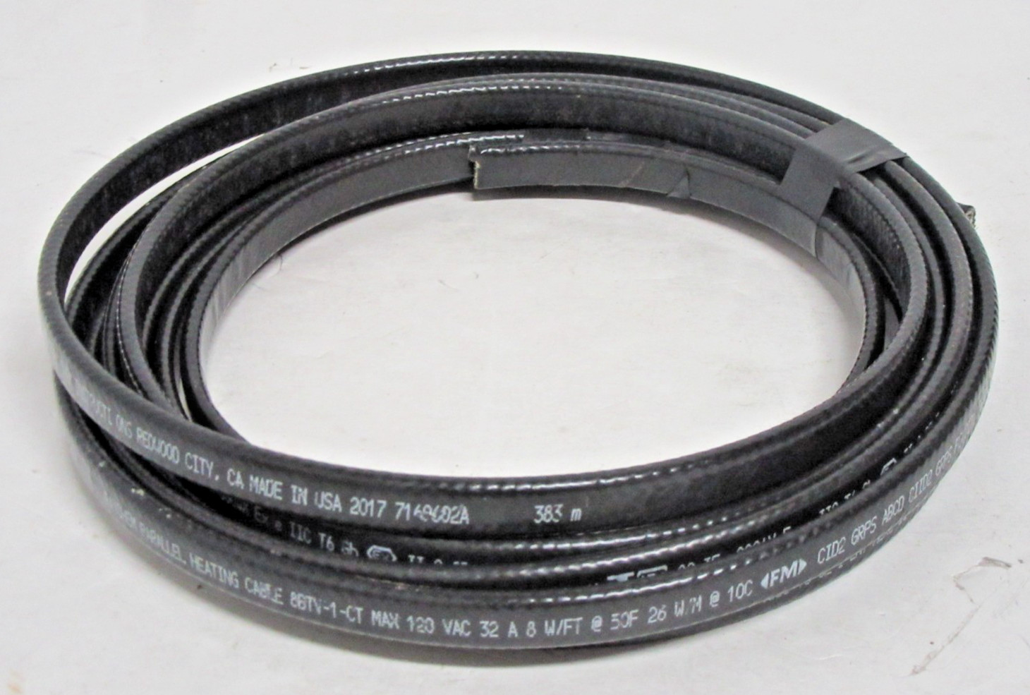 18 ft Raychem nVent 8BTV1-CT Self-regulating Industrial Heating Cable 120 V 8W