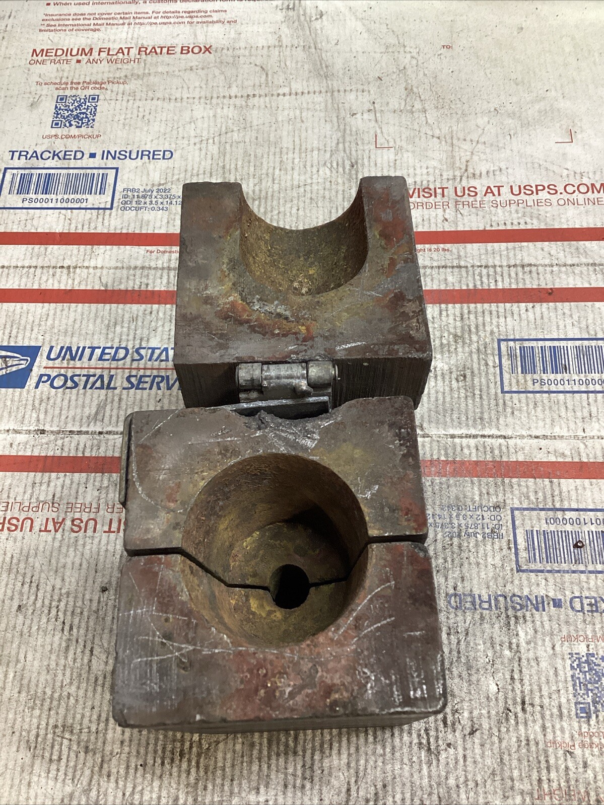 ERICO CADWELD SSC-2Q SS MOLD 4/0 CONC RUN & TAP #90 CART ED4U 3295