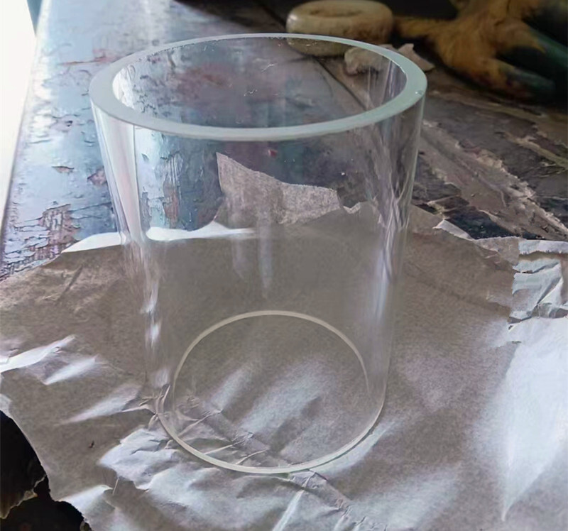 High Borosilicate Glass Tube Sight Glass Glass Viewing Cup for Chemical Pipeline
