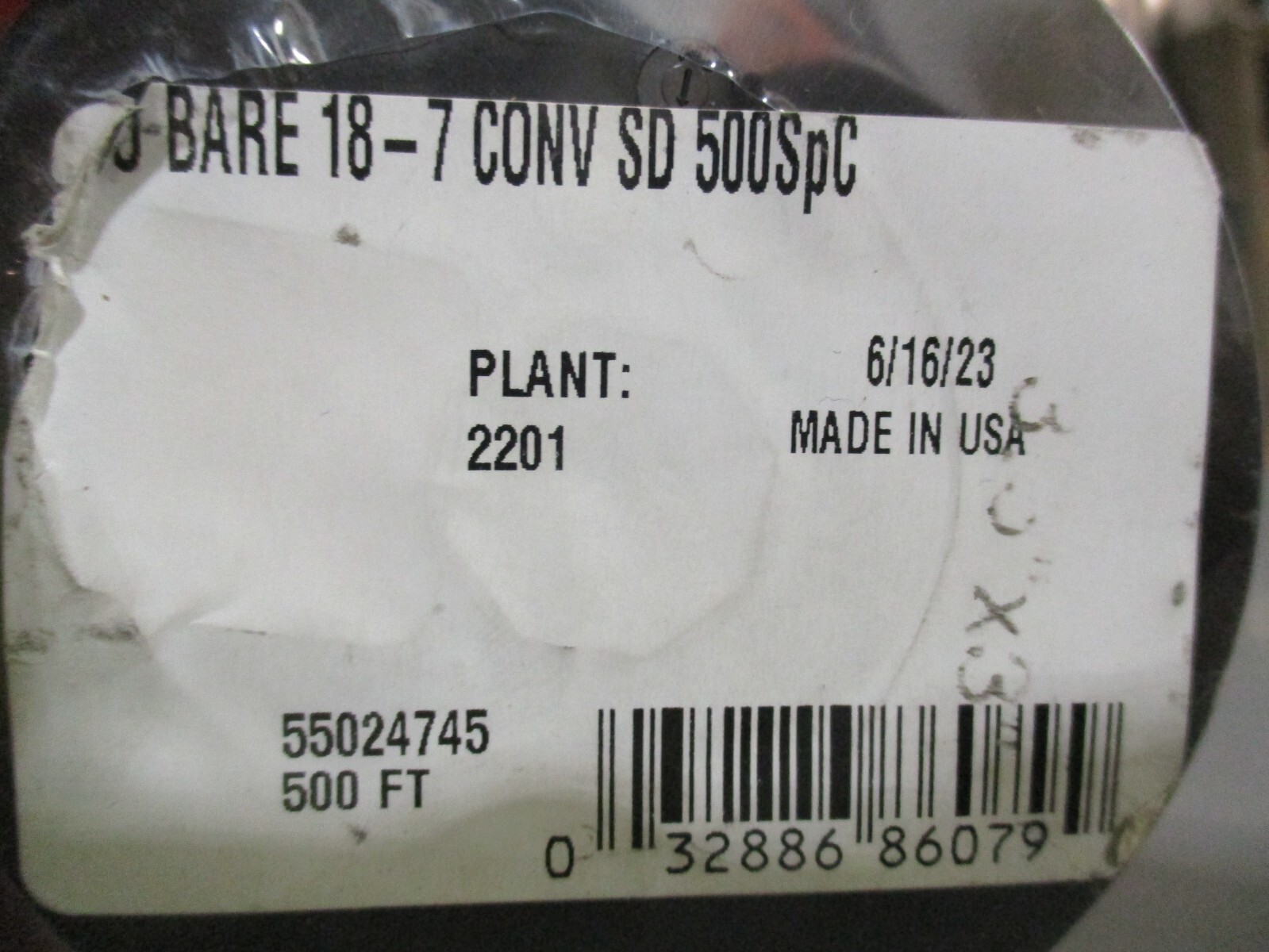 18 Gauge STRANDED BRAID Soft Annealed Bare Copper Building Ground Wire (500 FT)