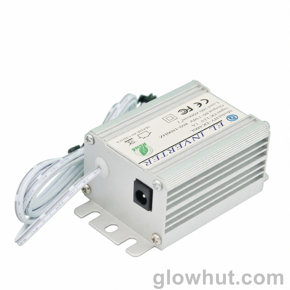 12v electroluminescent inverter for A4 size EL panel display strip tape wire
