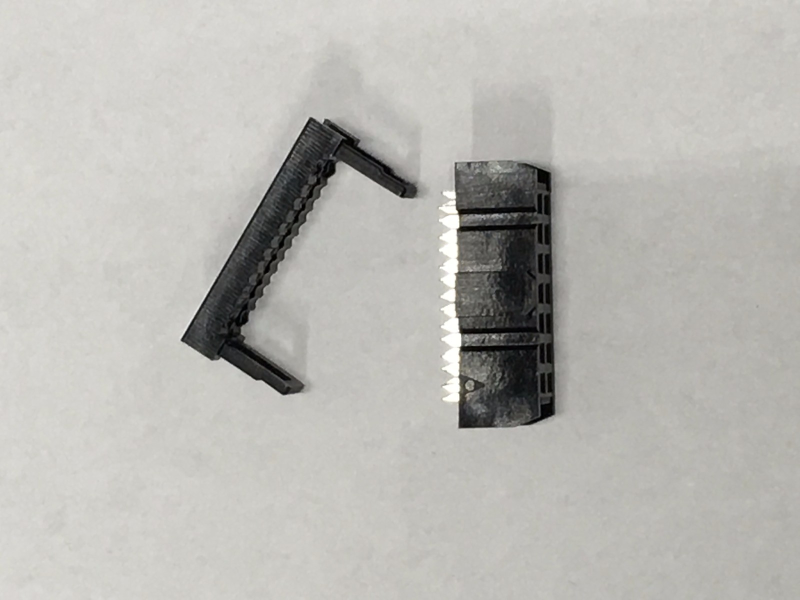 Flat Cable 14 Pins Wires IDC Ribbon 2.54mm pitch 12ft cable & 10 sets connectors