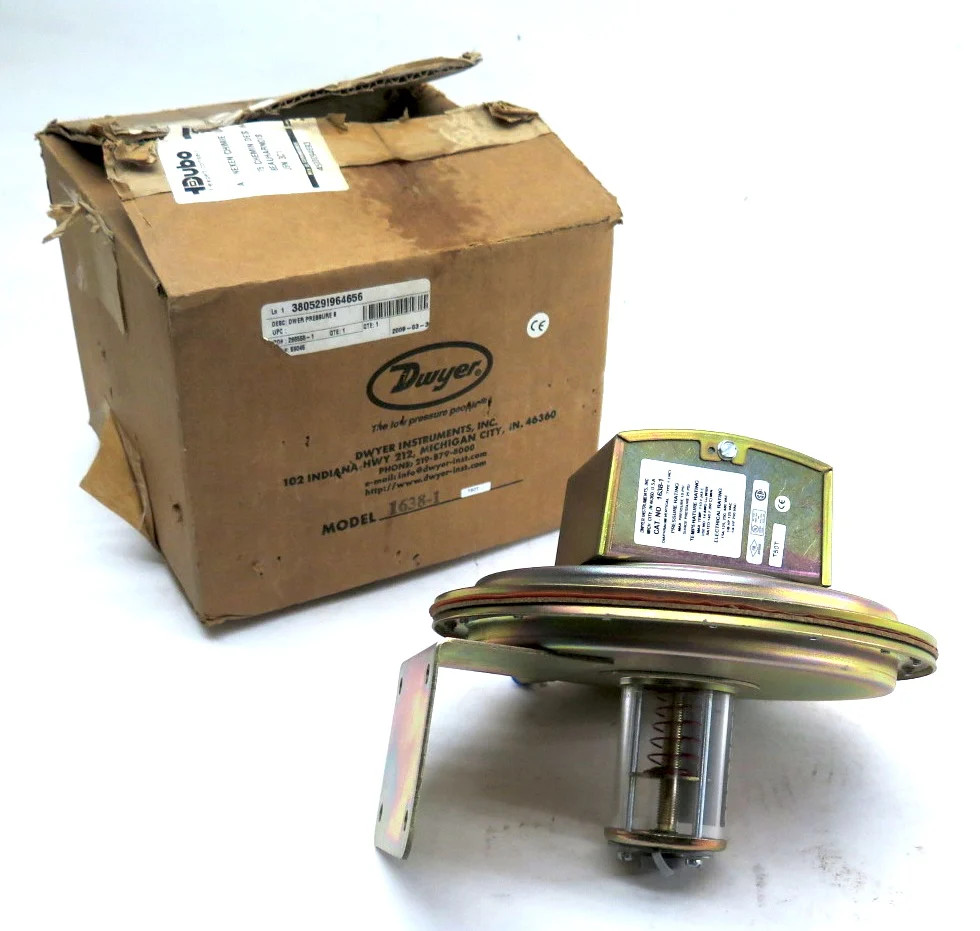 Dwyer 1638-1 T50T Air Filter Switch NEW IN ORIGINAL BOX