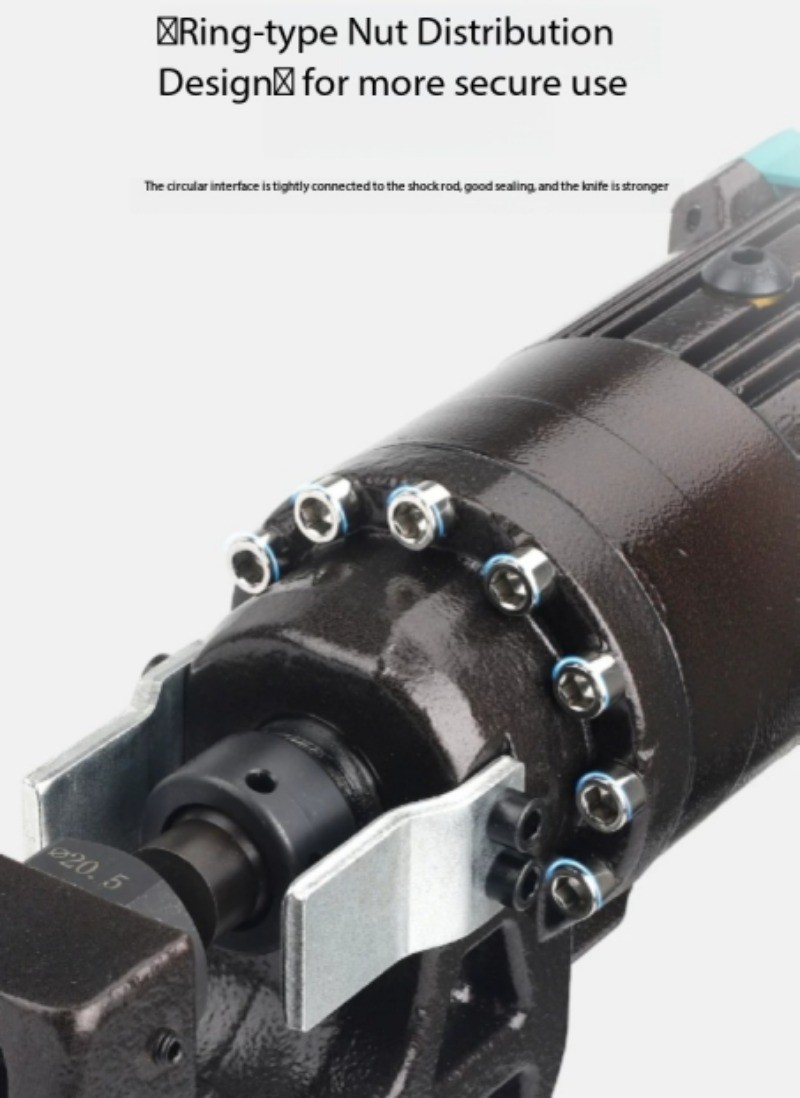 Handheld Electric Hydraulic Punching Machine, Portable Hole Punch