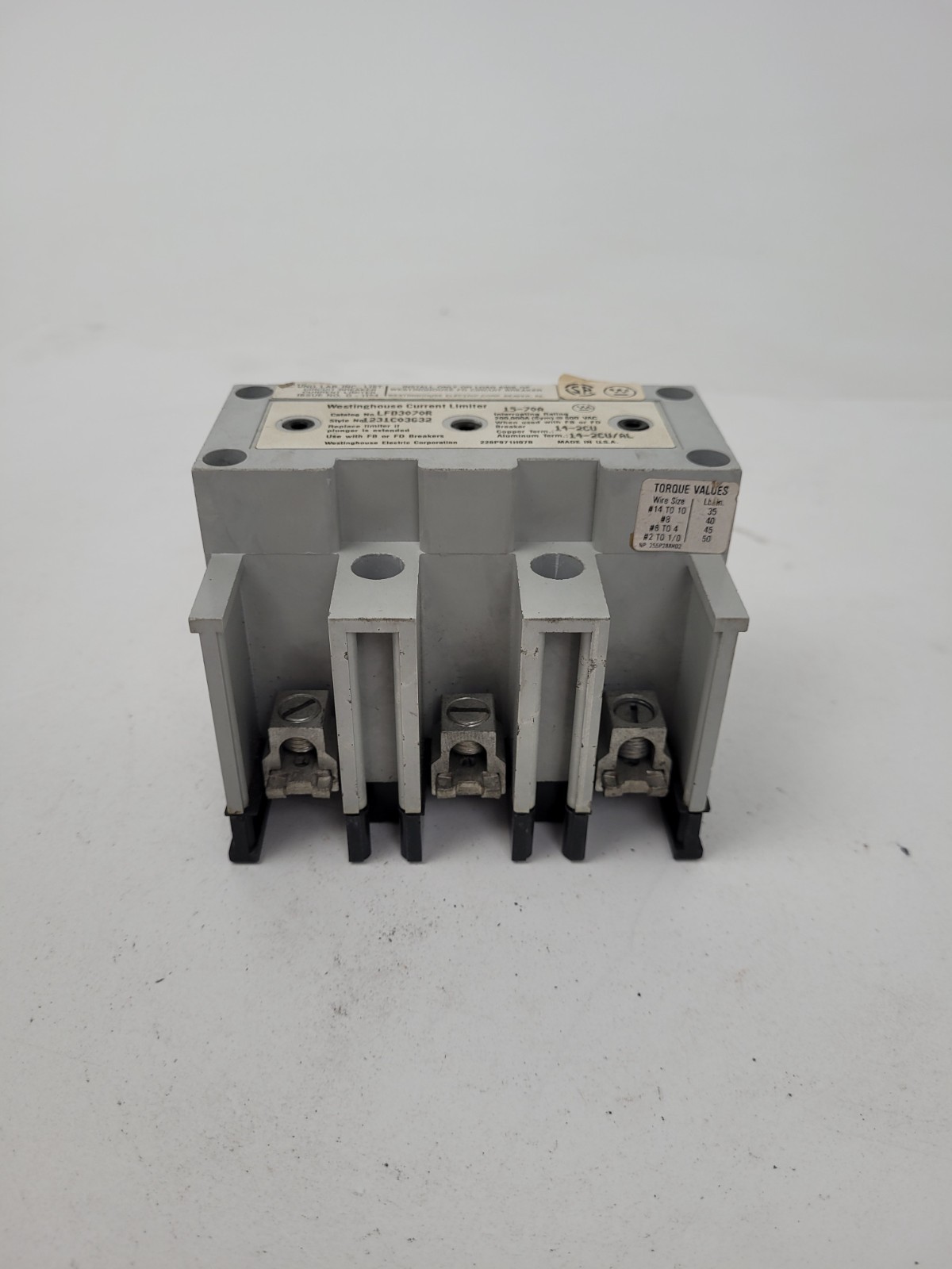 LFD3070R Cutler-Hammer 3 Pole 70 Amp Current Limiter – Next Day Option