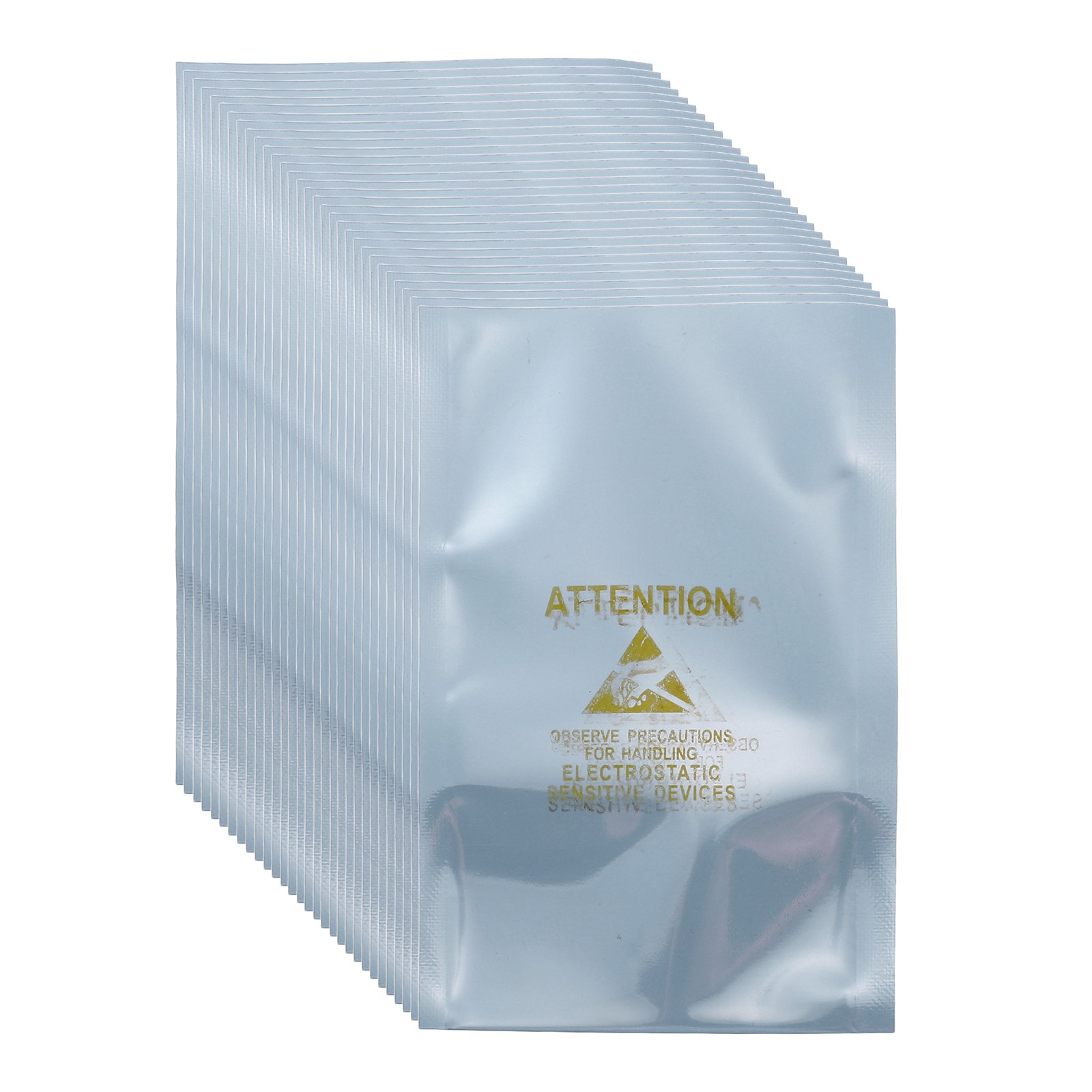 100pcs for Anti Static Bags Shielding 2.8″x4.3″ Silver Grey Open