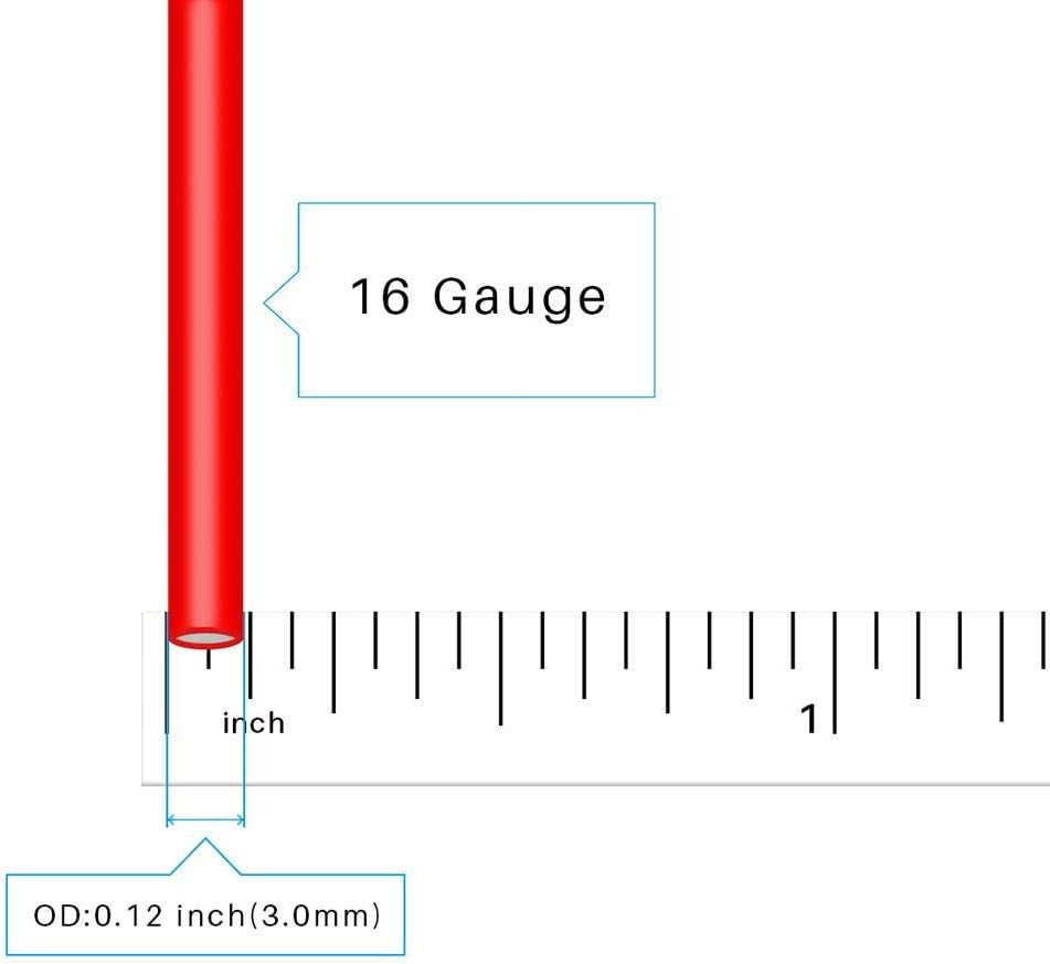 BNTECHGO 16 Gauge Silicone Wire 10 Ft Red and 10 Ft Black Flexible 16 AWG Strand