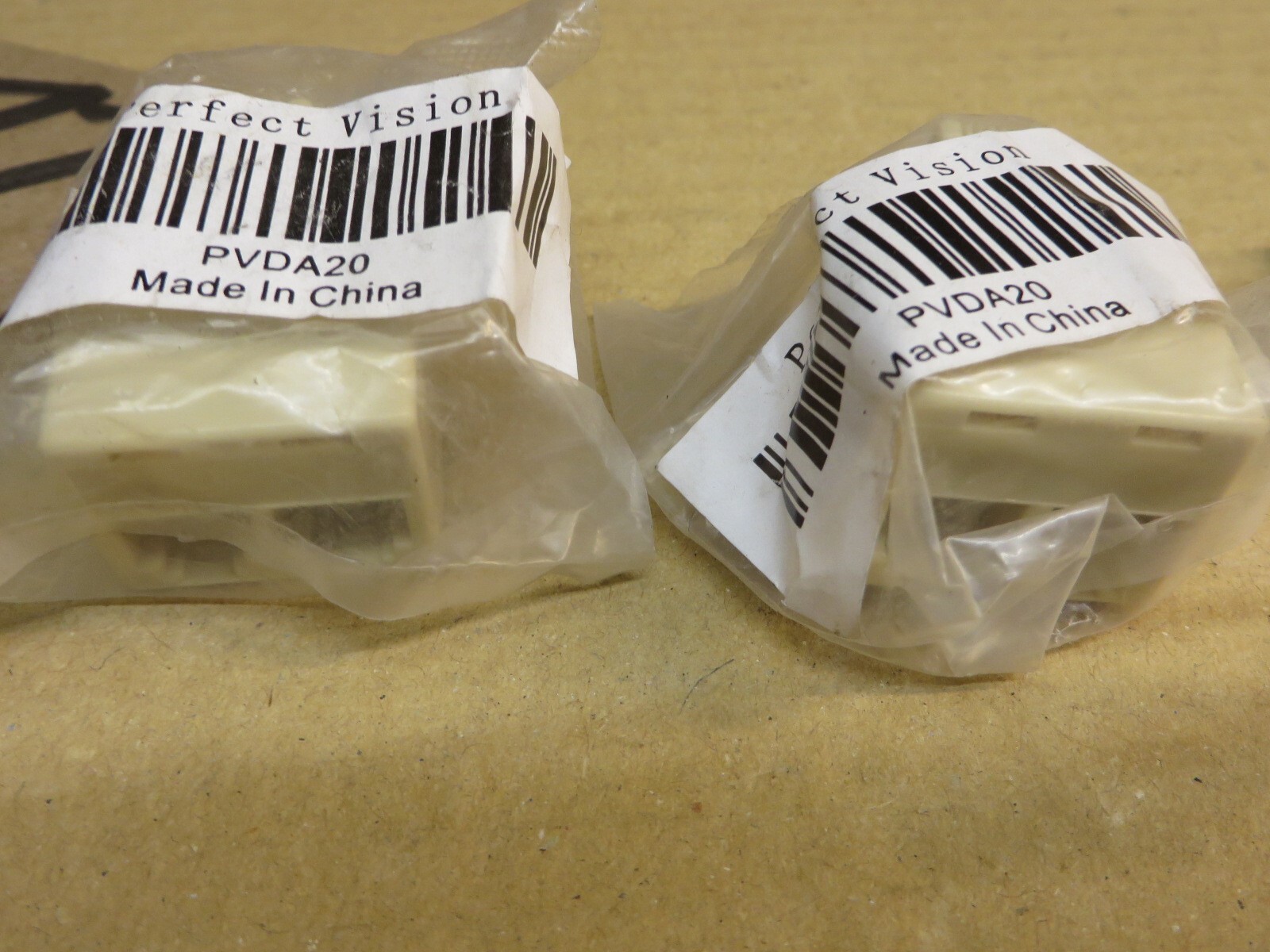 PHONE MODULAR LINE SPLITTER 3pieces UNUSED perfect vision # PVDA20
