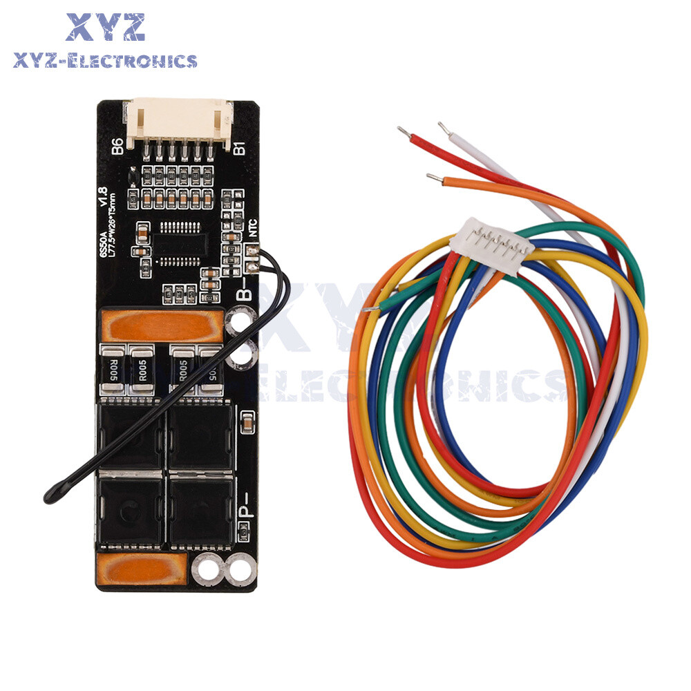 6S 7S 30A 50A BMS Board with NTC 3.7V Ternary Lithium Battery Protection Board