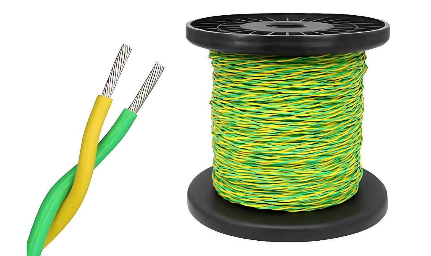 0.12~2.5mm² Wire Twisted Pairs 1~100 Metres Long PTFE hi-temp wire twisted pair