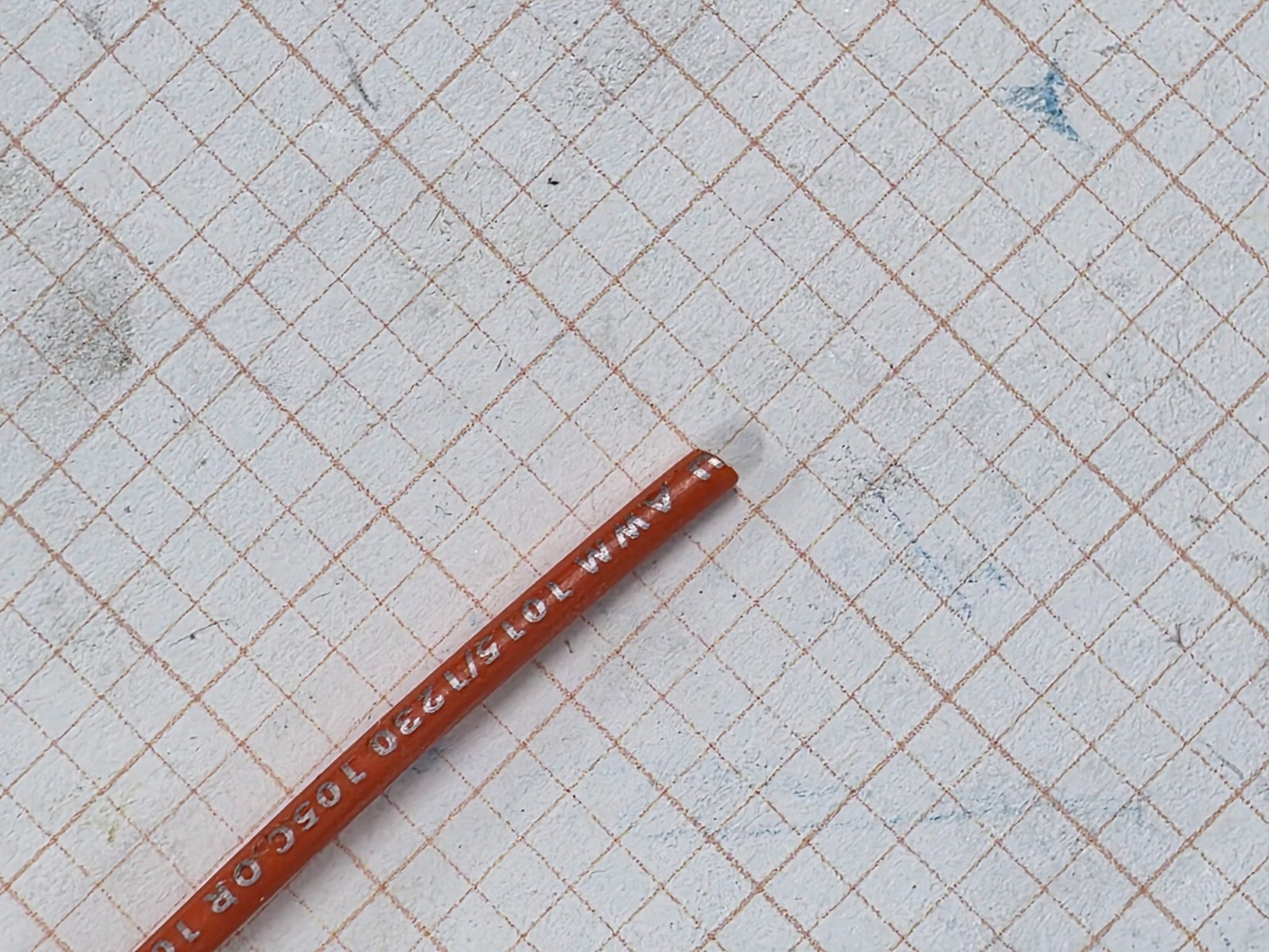 Southwire/Copperfield #18awg Solid Tinned Copper Lead Wire UL1015 Orange /100ft