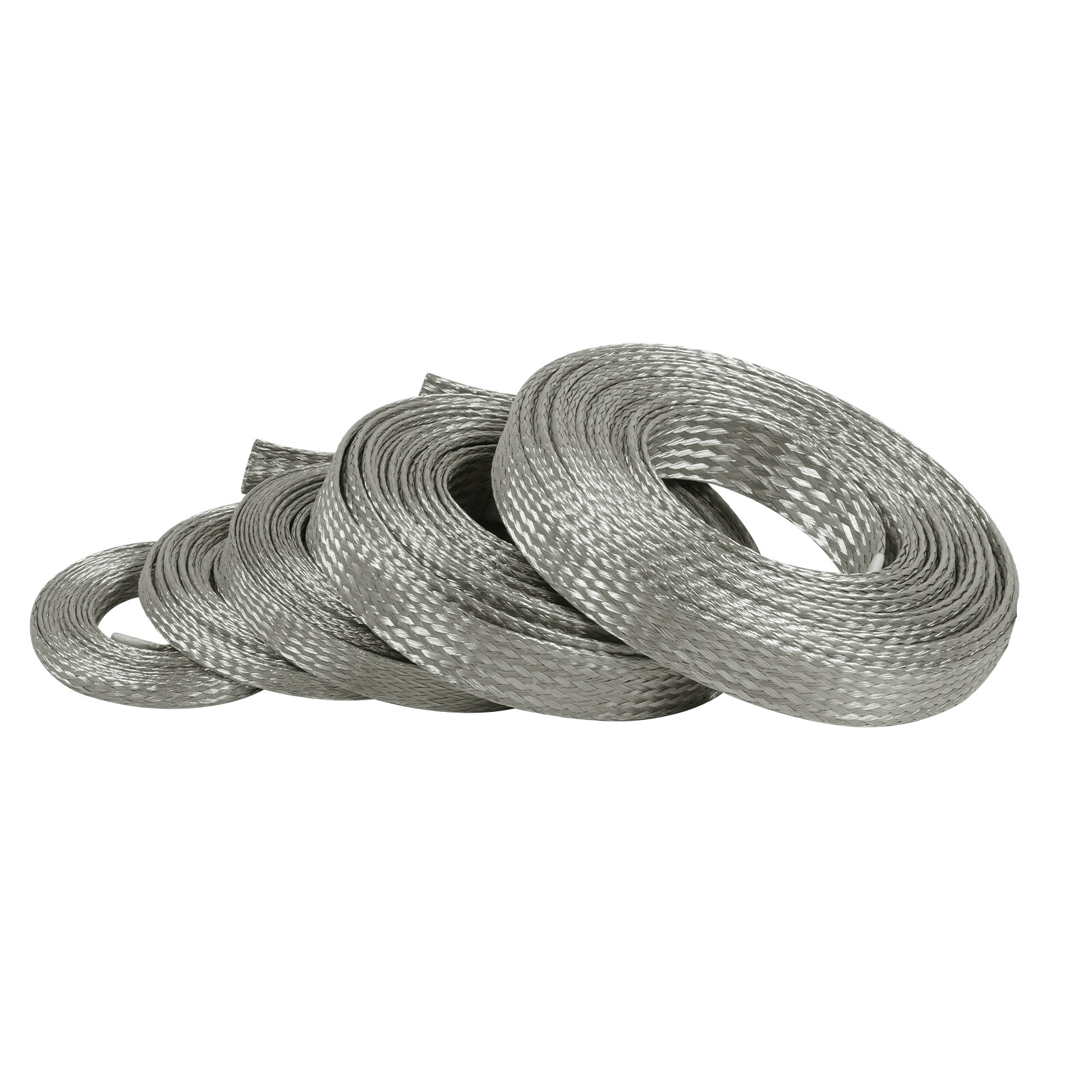 Tinned Pure Copper Wire Shielding Cable Sleeving Ground Strap Electric Wiring