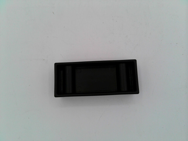 UNBRANDED RECTANGULAR BLACK SPACER PLASTIC WITH RIDGES A0000277095 1/PACK