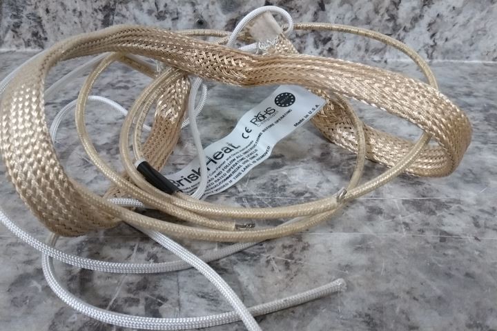 BriskHeat TBWH-052-020 240VAC Insulated Heating Tape Leads On Opposite Ends