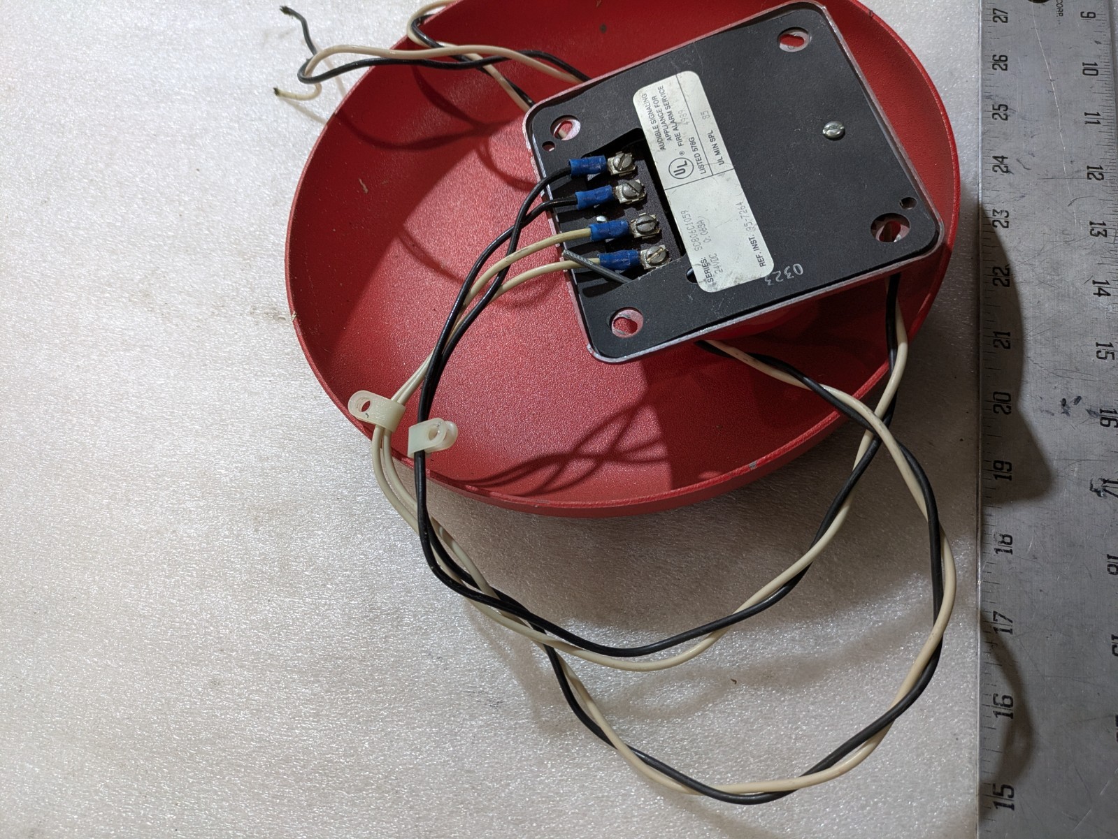 Honeywell 95-7264 578G 4989 Fire Alarm Bell Audible Signal Device UL Listed OEM