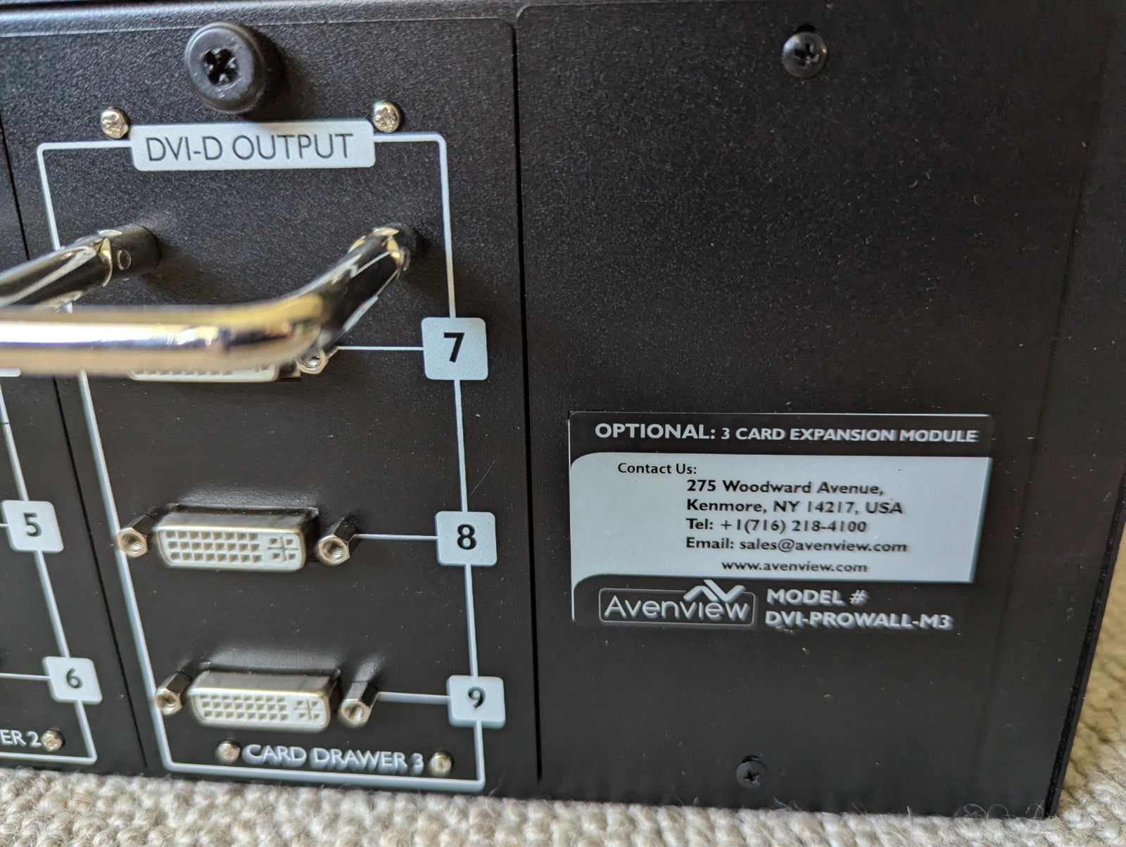 Avenview DVI-Prowall-9X 4K30 Video Wall Processor Link up to 9 Screens at 4K!!
