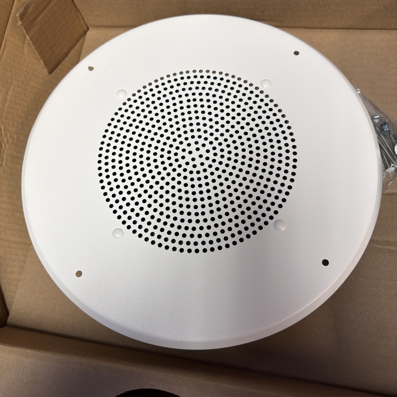 VALCOM 8in Talkback Ceiling Speaker w Vol Con VC-1060A UPC 799111008189
