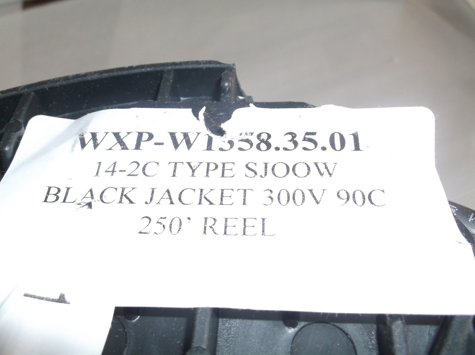 New Carol W1358.35.01 250 ft. Portable Cord, SJOOW, 18A, 300V, (F51J)