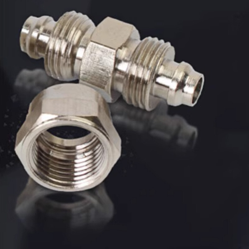 4mm-16mm OD Pneumatic Straight Quick Connector Push In Fitting For Air Tube Hose