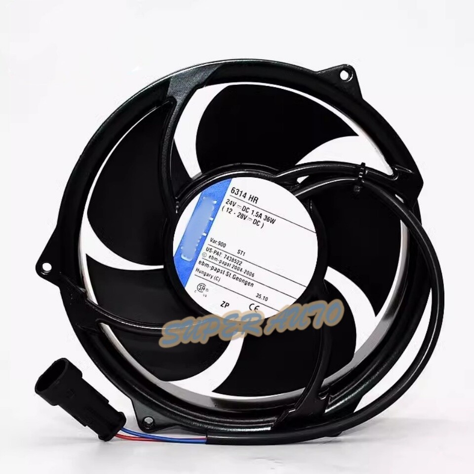 1Pcs New 6314HR 6314HR-900 Axial Fan 24VDC 36W 172*172*51MM Inverter Cooling Fan