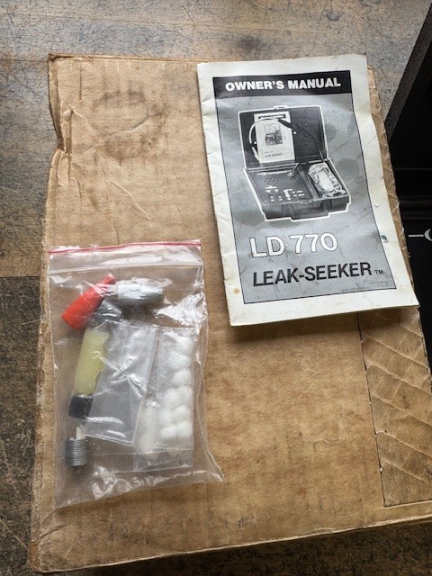 LD770 Leak-Seeker Control Power Systems Inc. Halogen Leak Detector