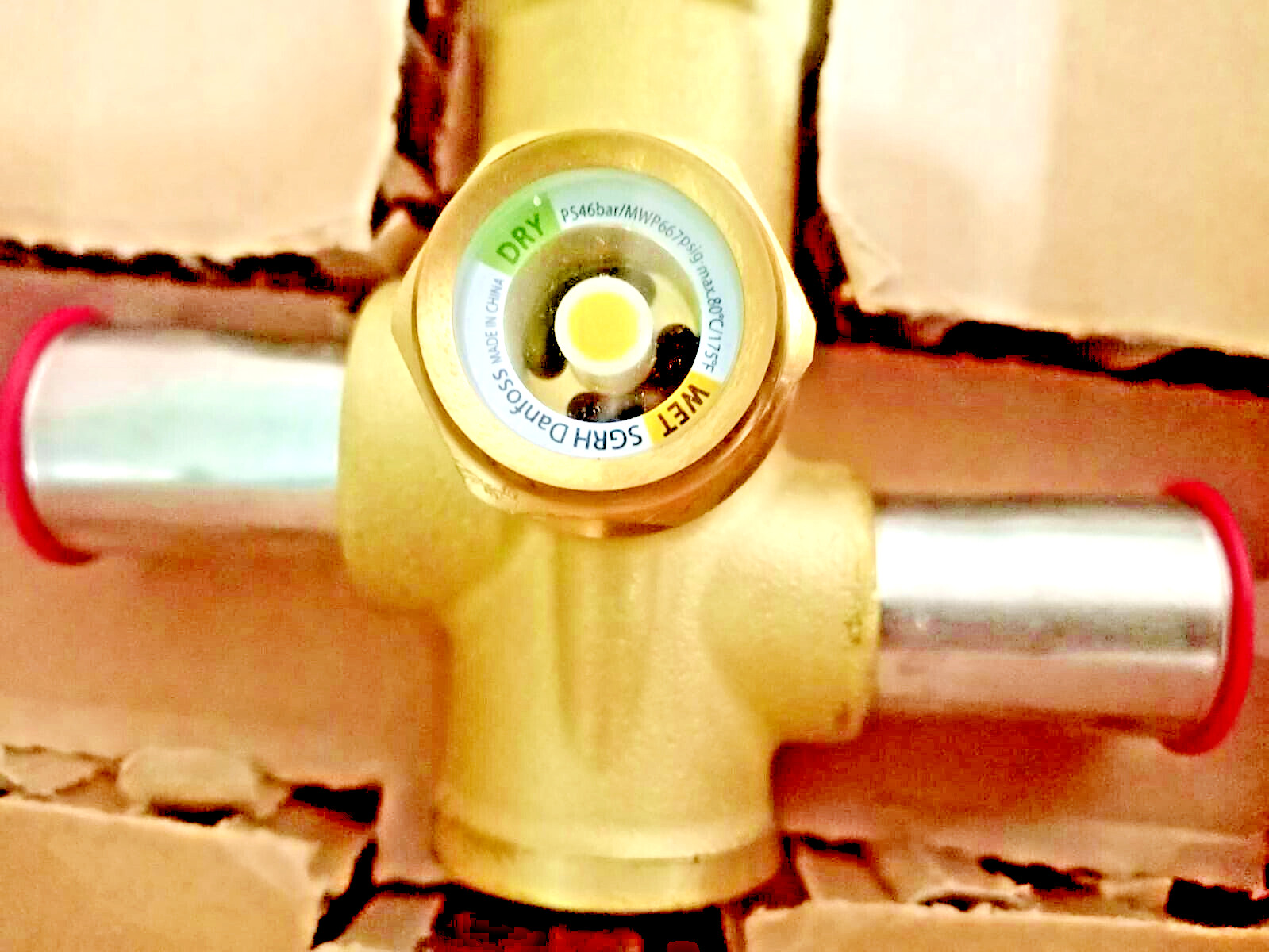 1PC-Danfoss 034G1708 Electric Expansion Valve ETS 50 7/8in x 7/8in – New