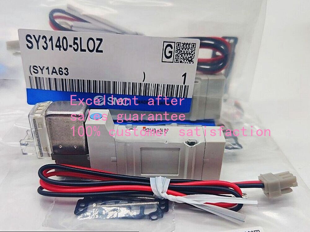 1PCS NEW REPLACE FOR SMC Solenoid Valve SY3140-5LOZ Freight Free