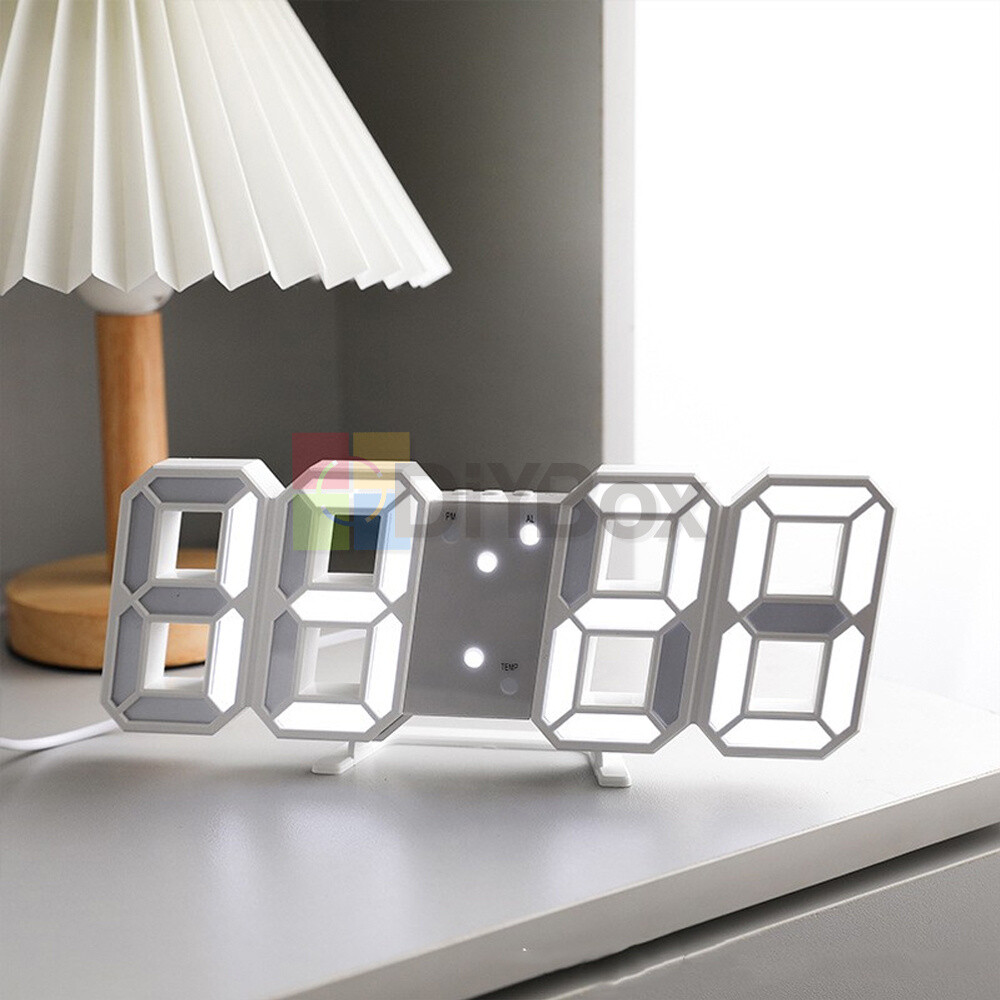 USB Fashion LED Digital Clock Multifunction Electronic Clock Home Decoration New