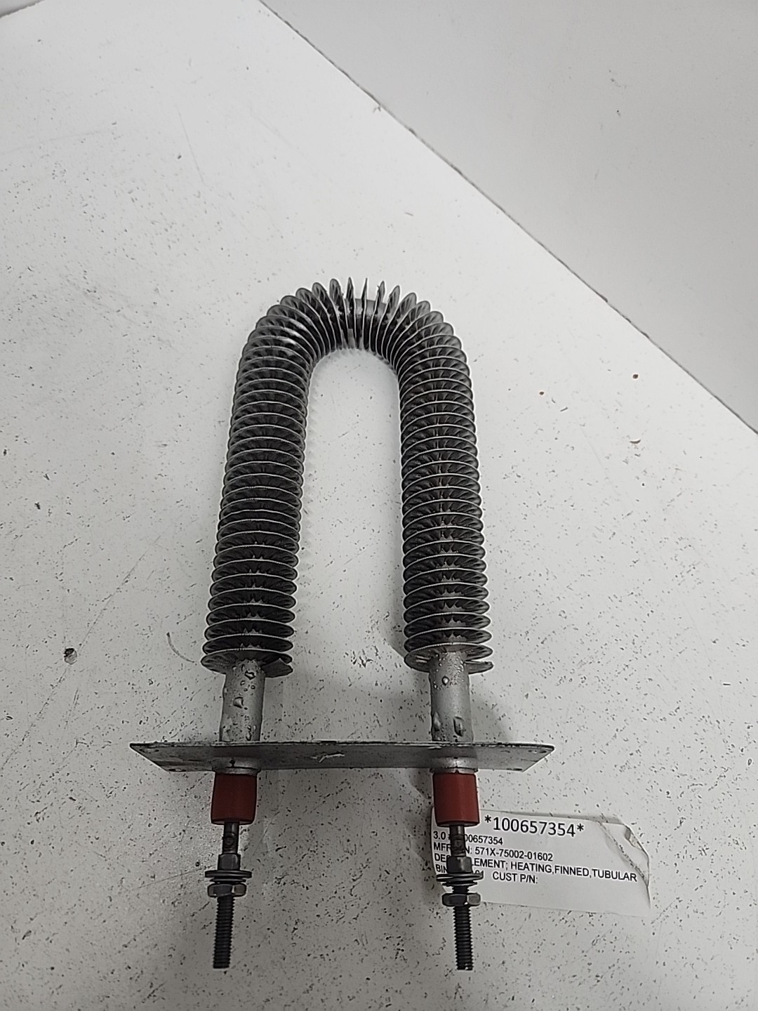 Indeeco Finned Tubular Heating Element F71X-75002-01602 277V 1000W **NOS**