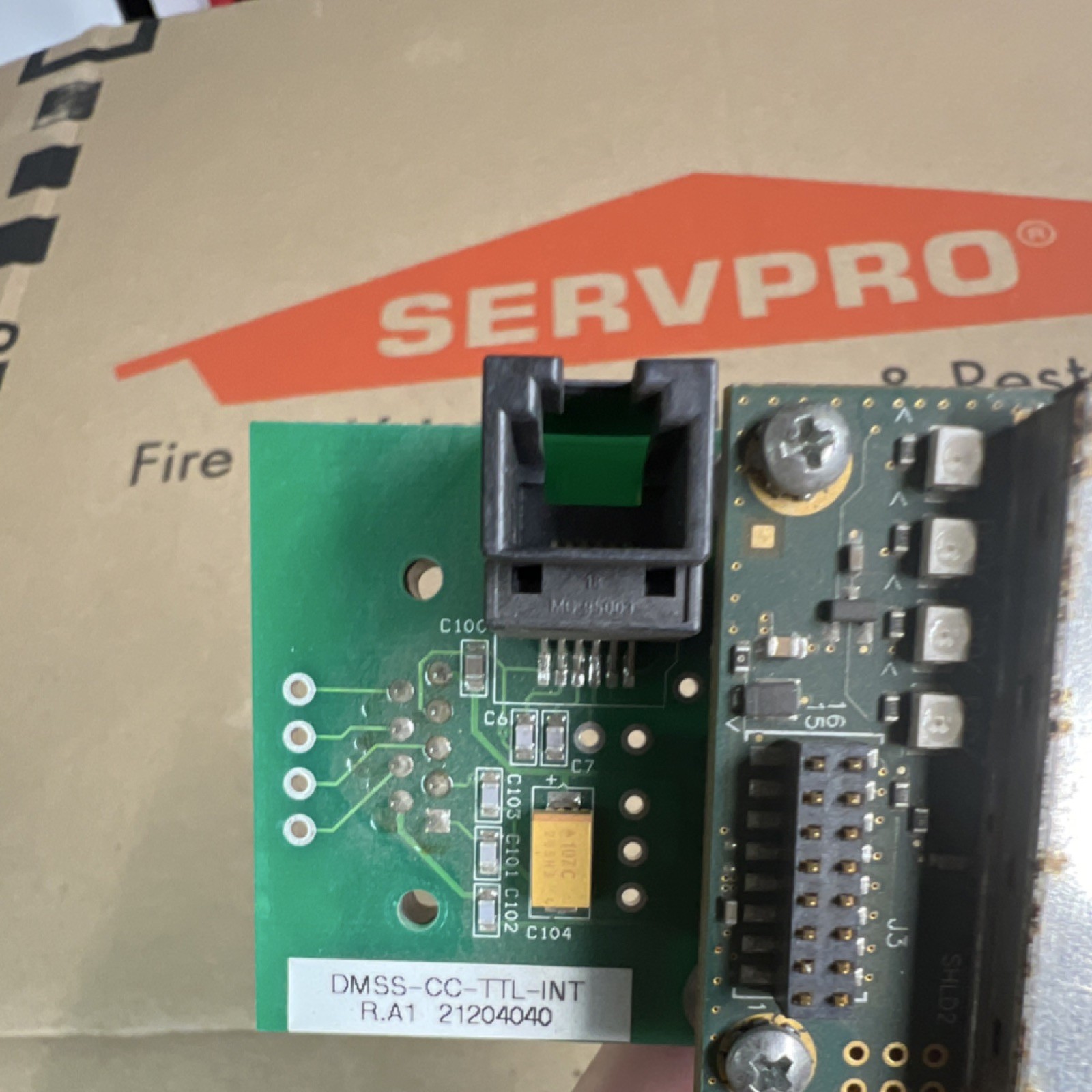 Transnet EL806 Circuit Board DMSS-CC-TTL-INT EL806-MD929GCWNNNNN