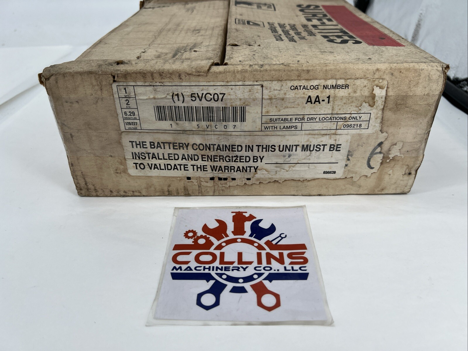 COOPER Sure-lights 5VC07 Flood Lights NOS, 120/277V, Made In USA