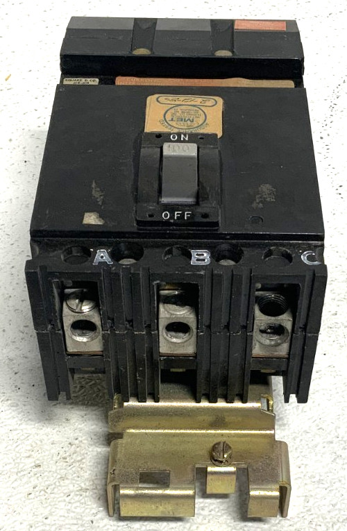Square D FH36100 Non-Automatic Circuit Interrupter Unfused Switch 100A 3P 480V