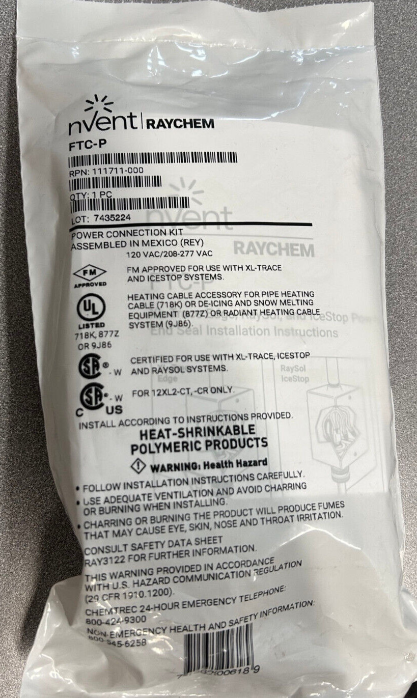 nVent Raychem FTC-P Power Connection Kit (111711-00)