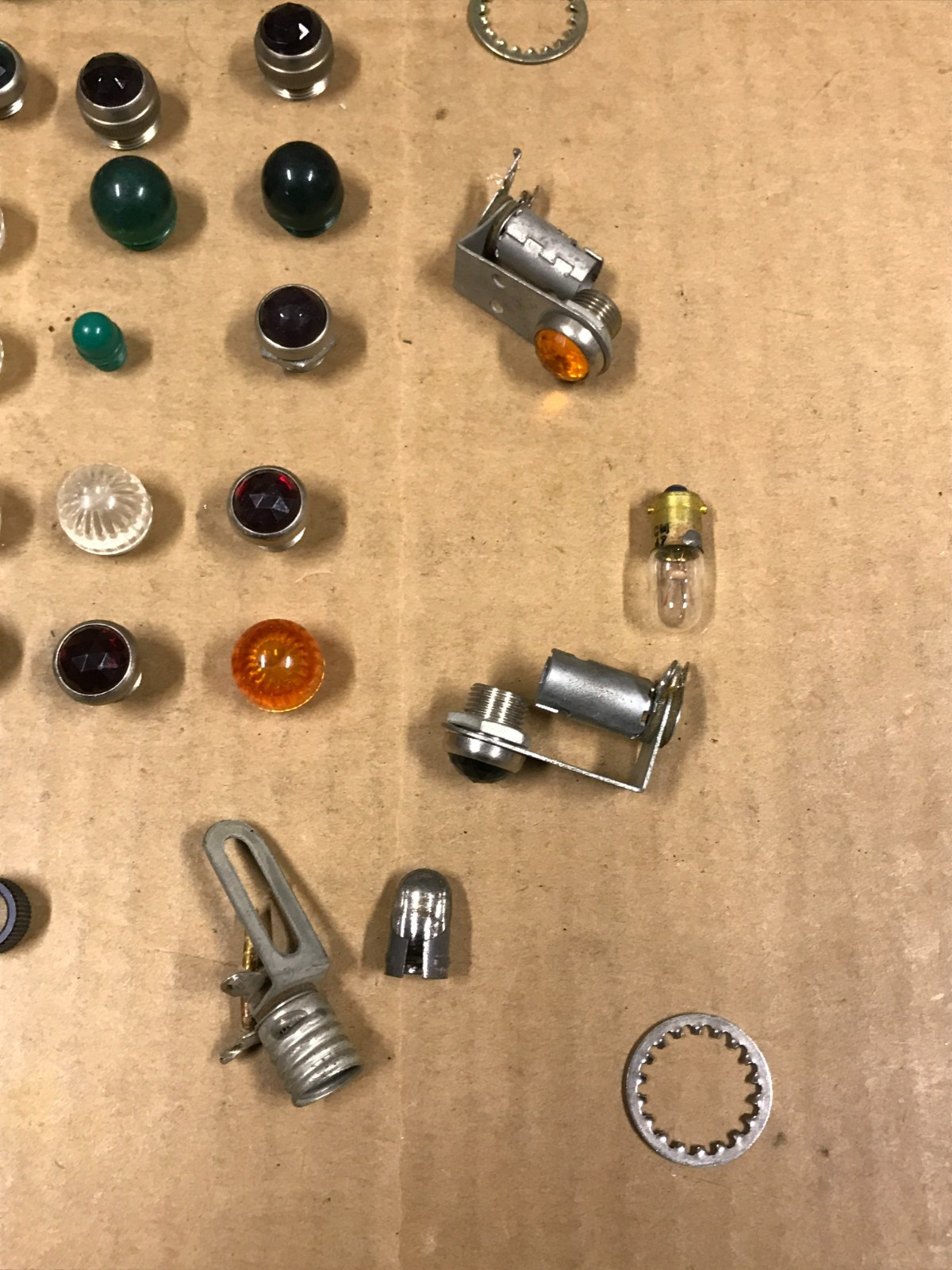 Vintage Lot Of Lamp Socket Caps – (40-45 Pieces In Lot)