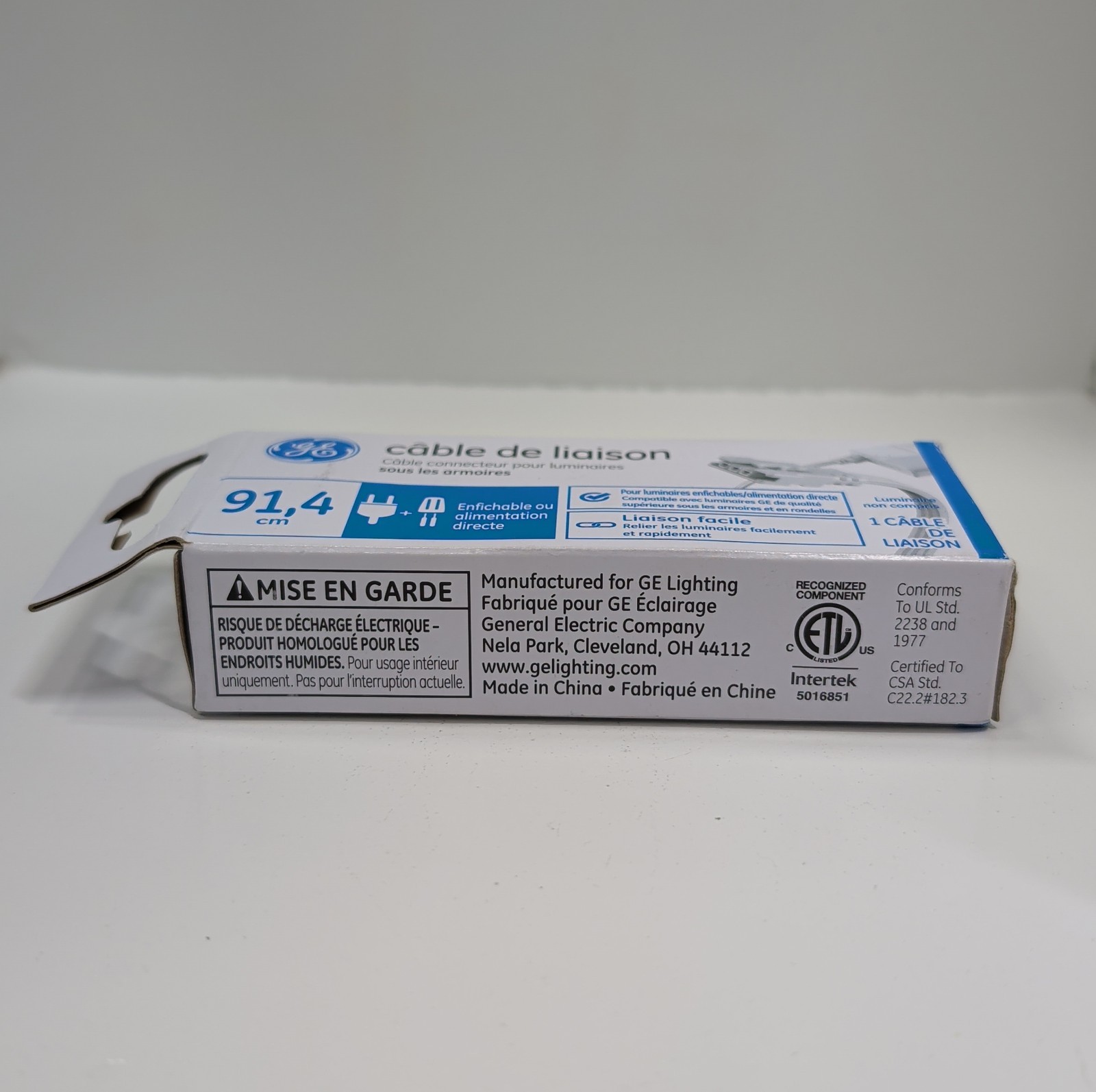 GE 93129110 Linking Connector Cable 36″ For Plug‑In/Direct Wire Undercabinet