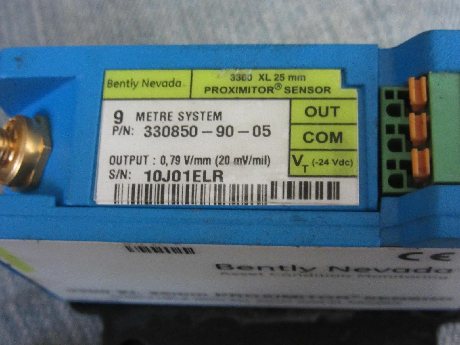 Bently Nevada 3300 XL PROXIMITOR SENSOR p/n 330850-90-05 1 year warranty