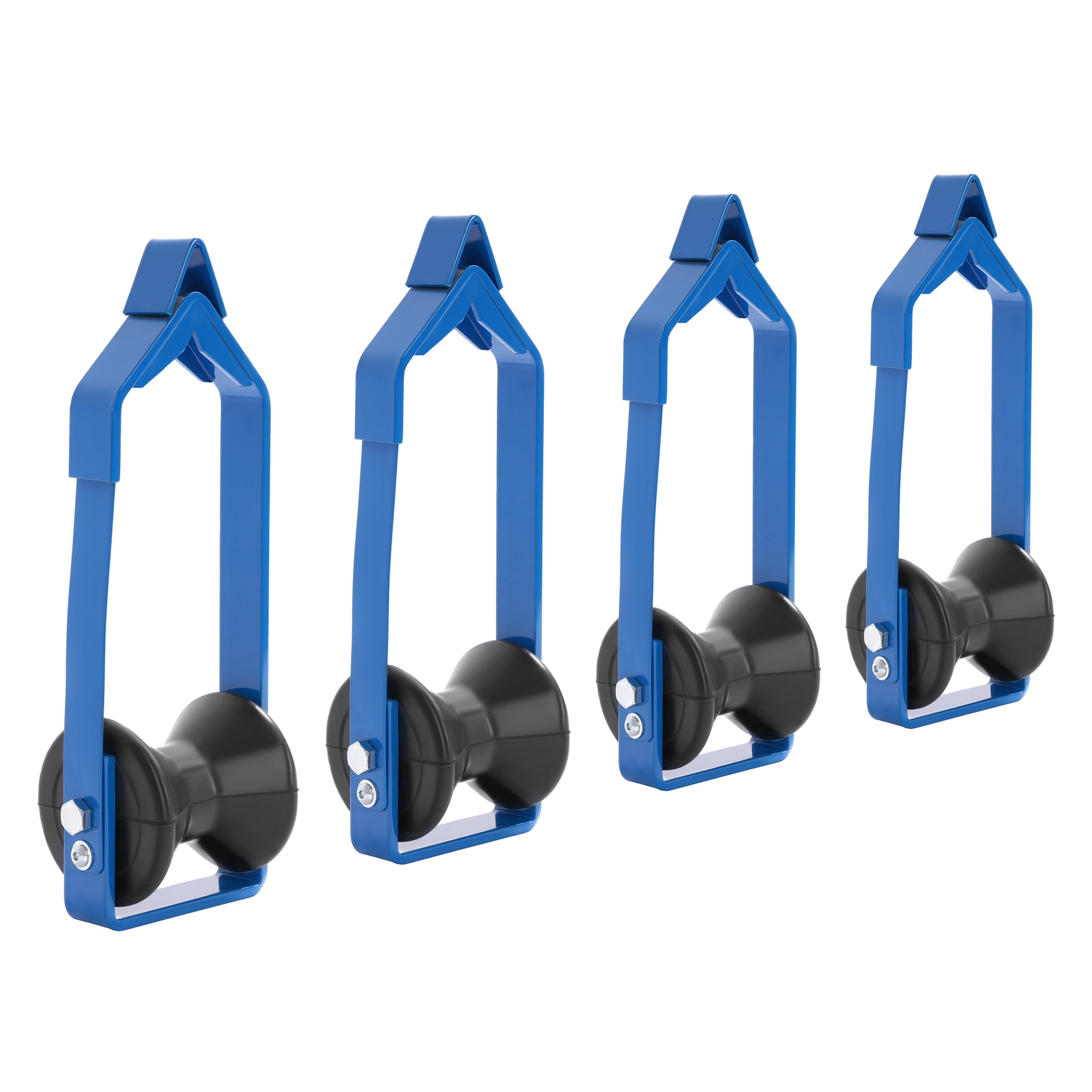 For Universal For RO300 Up to 3″ Diameter Blue Powder Coated Steel Cable Roller