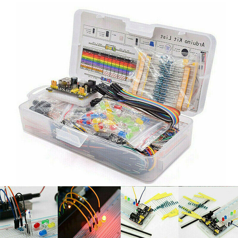 Electronic Components Kit Breadboard Cable Resistor Applicable For UNO R3 L0R5